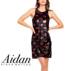 Gently used Aidan Mattox Lip Dress, perfect for Valentine’s Day.  😘💋👄